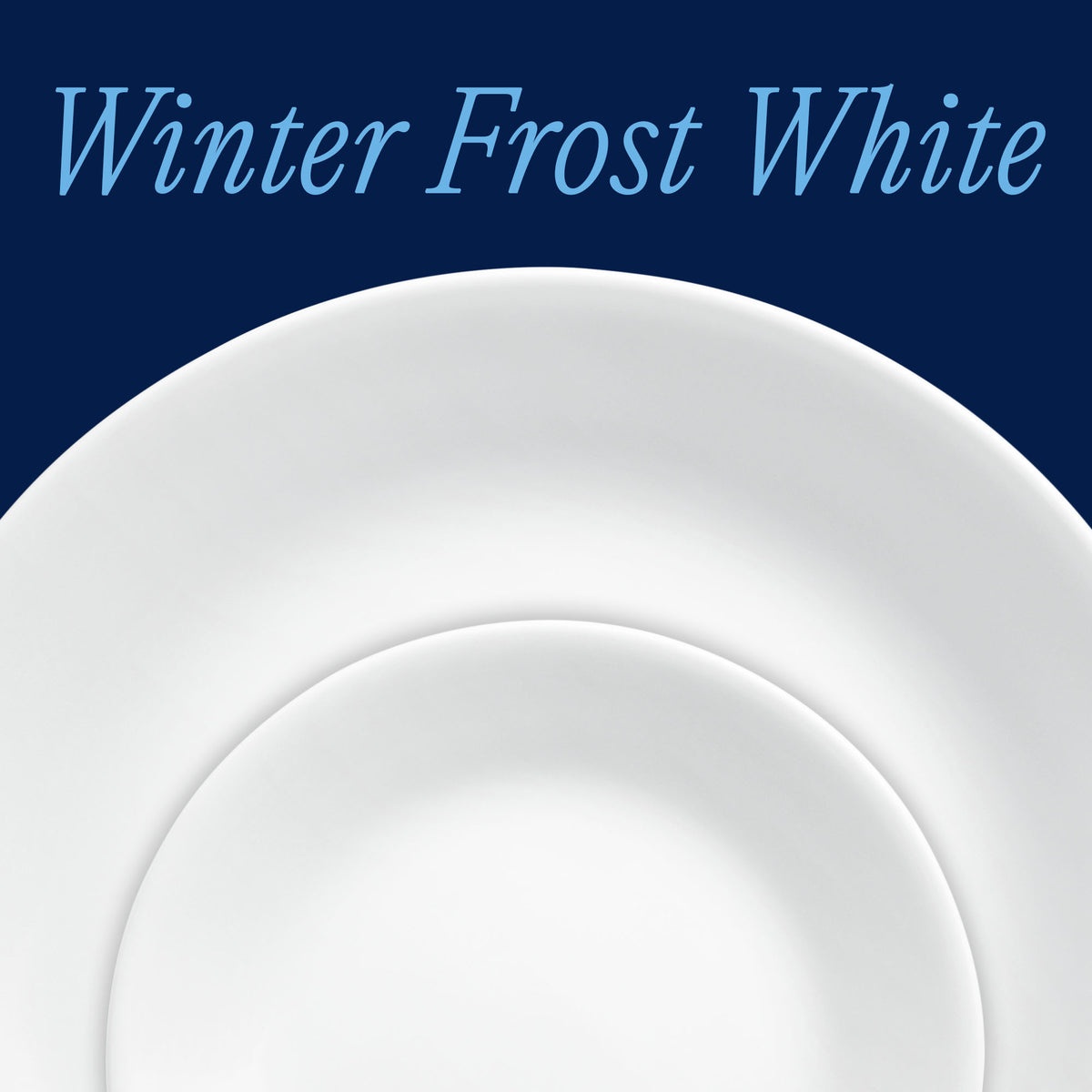 Corelle® Winter Frost White 16-piece Mugless Dinnerware Set, Service for 4 - Image 2