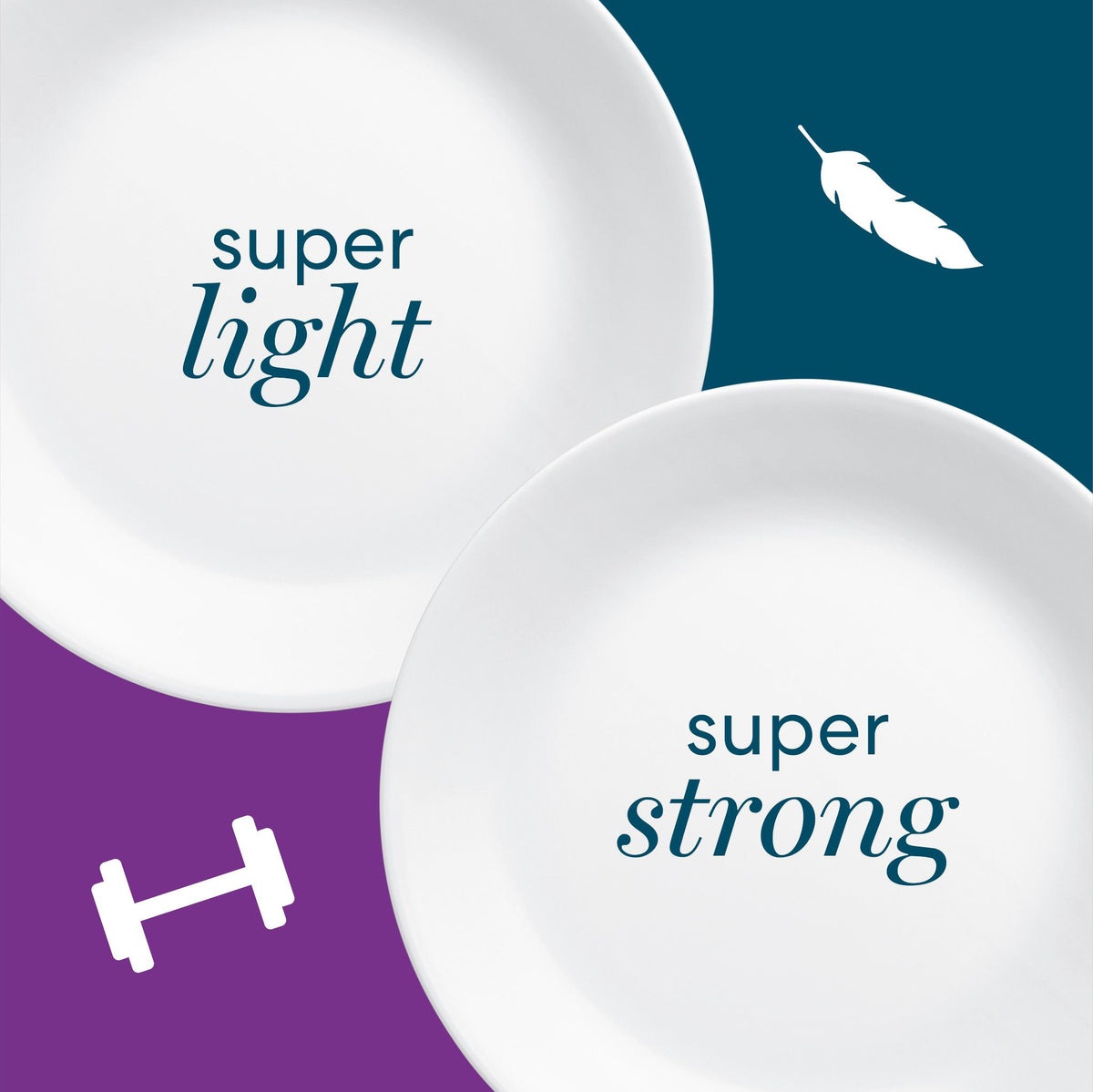 Corelle® Winter Frost White 6.75" Appetizer Plate - Image 3