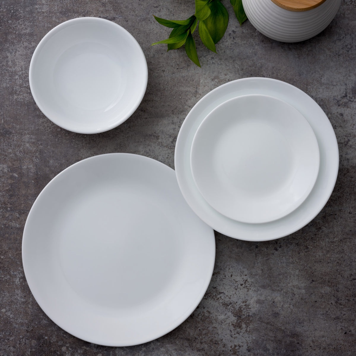 Corelle® Winter Frost White 10.5" Dinner Plates, 4-pack - Image 2