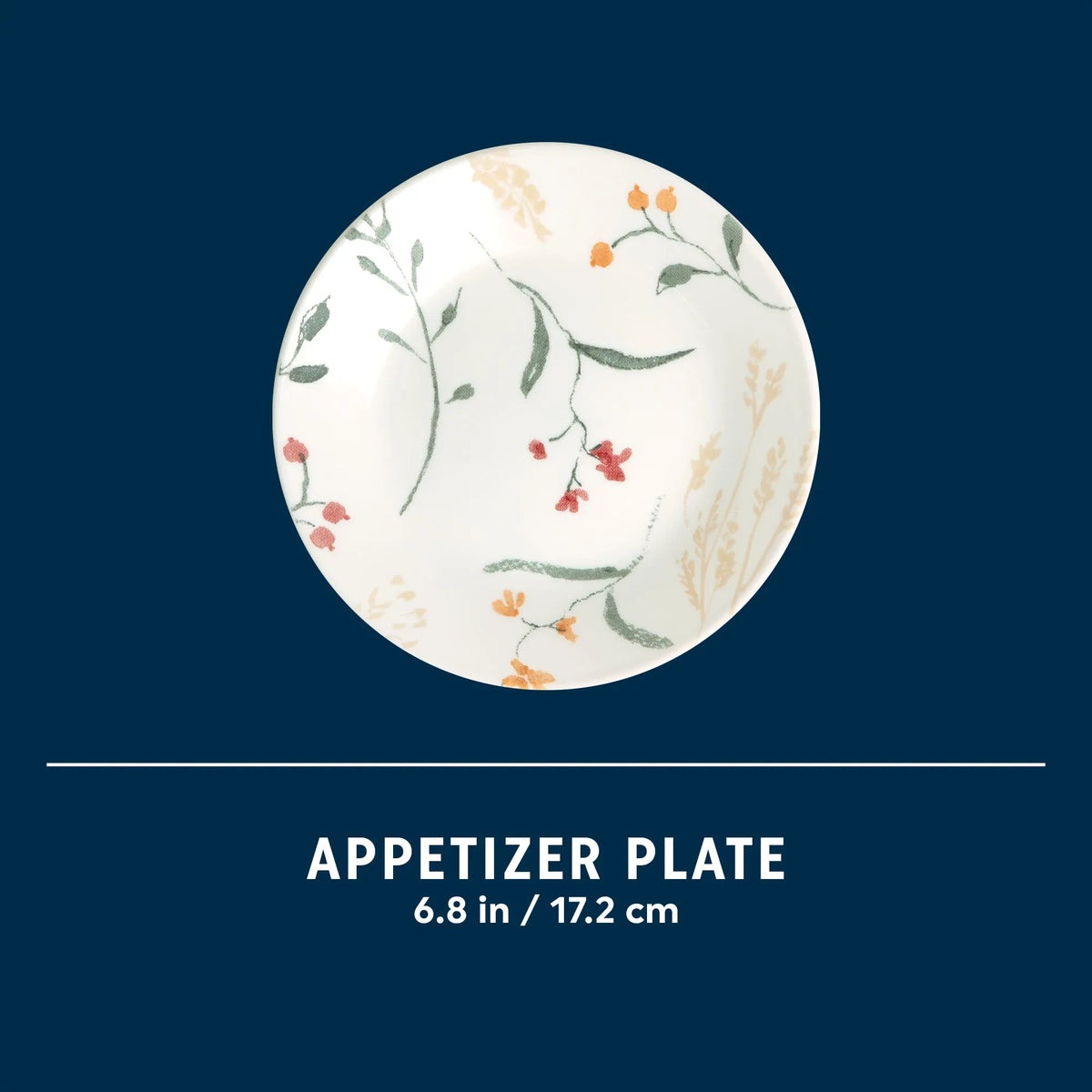 Corelle® Wildflower Scatter 6.75" Appetizer Plate - Image 8