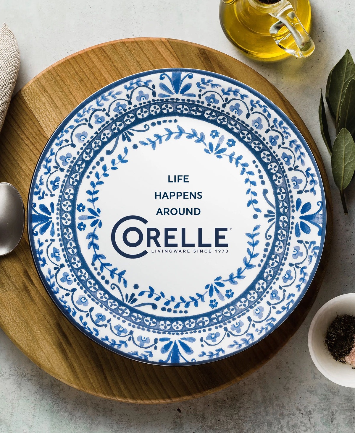 Corelle® Portofino 8.5” Salad Plate - Image 4
