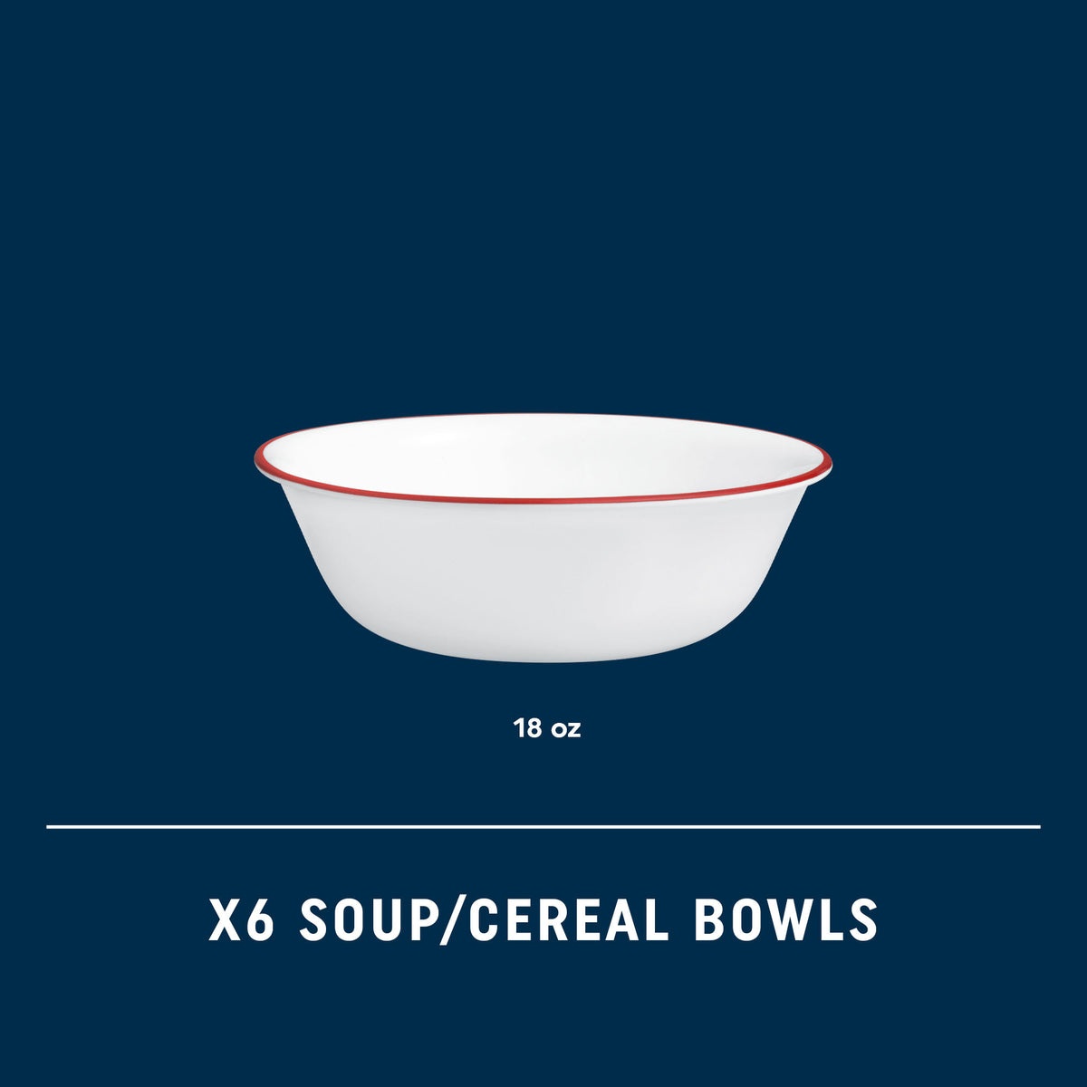 Corelle® Splendor Round 18-ounce Bowl, 6-pack - Image 3