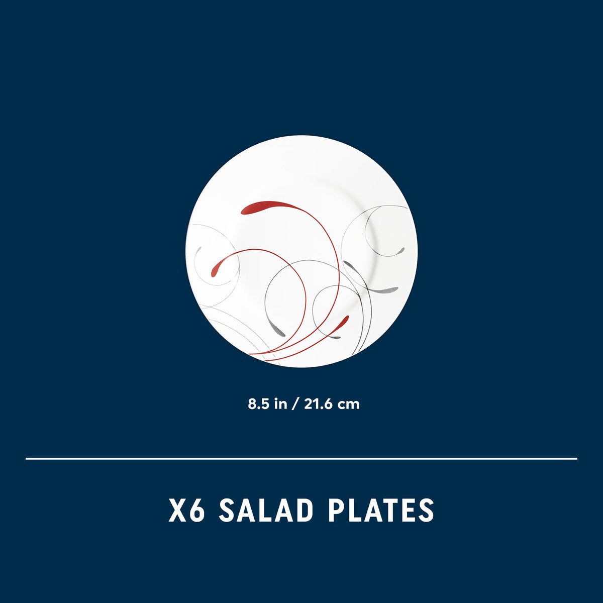 Corelle® Round Splendor 8.5" Salad Plate, 6-pack - Image 4