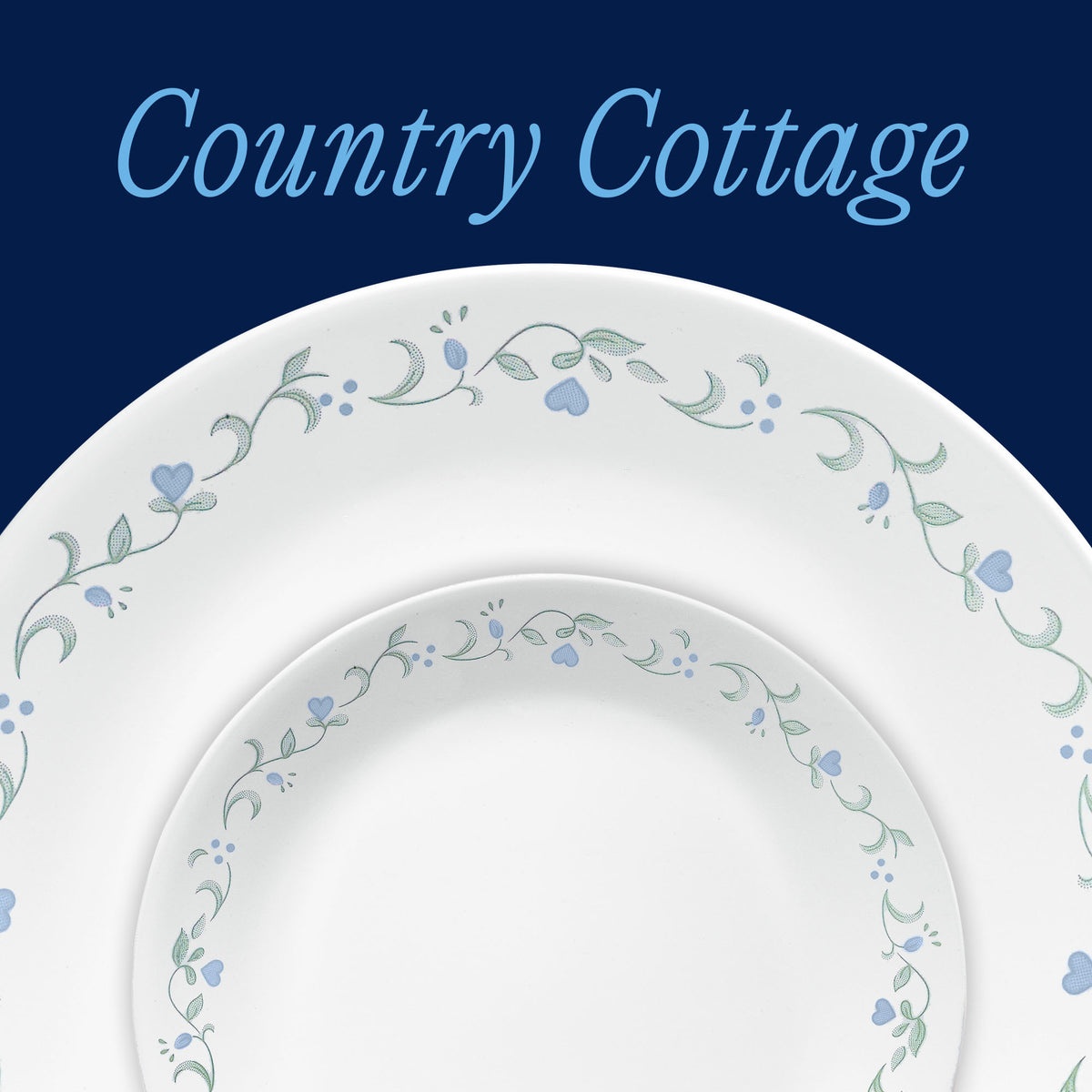 Corelle® Country Cottage 66-piece Dinnerware Set, Service for 12