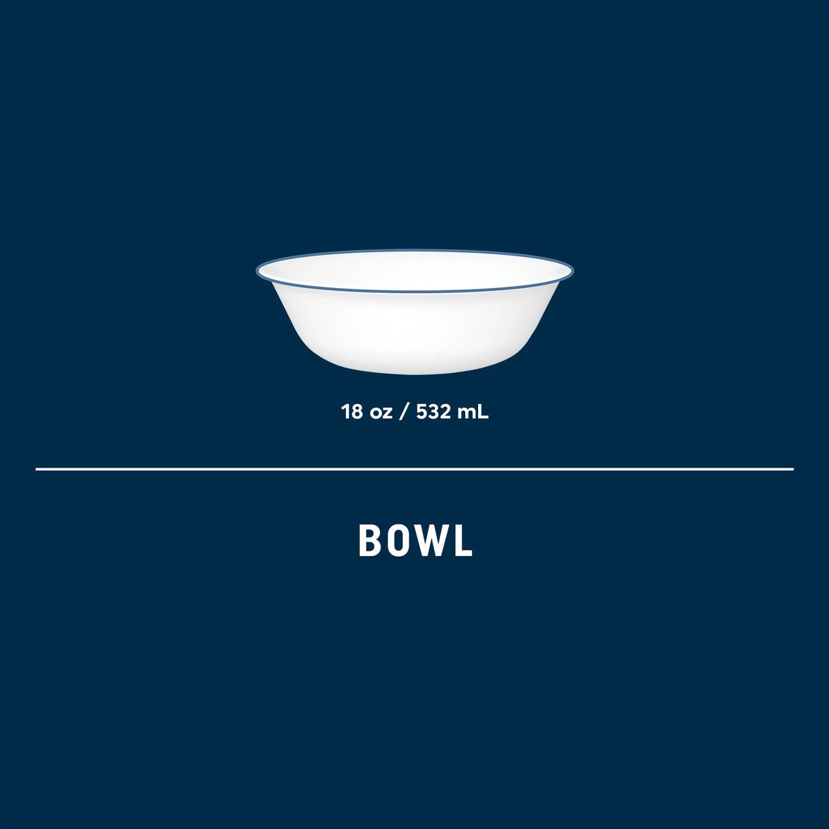 Corelle® Botanical Stripes 18-ounce Cereal Bowl - Image 2