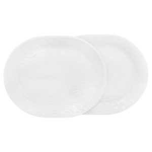 Corelle® Cherish 12.25" Serving Platters, 2-pack