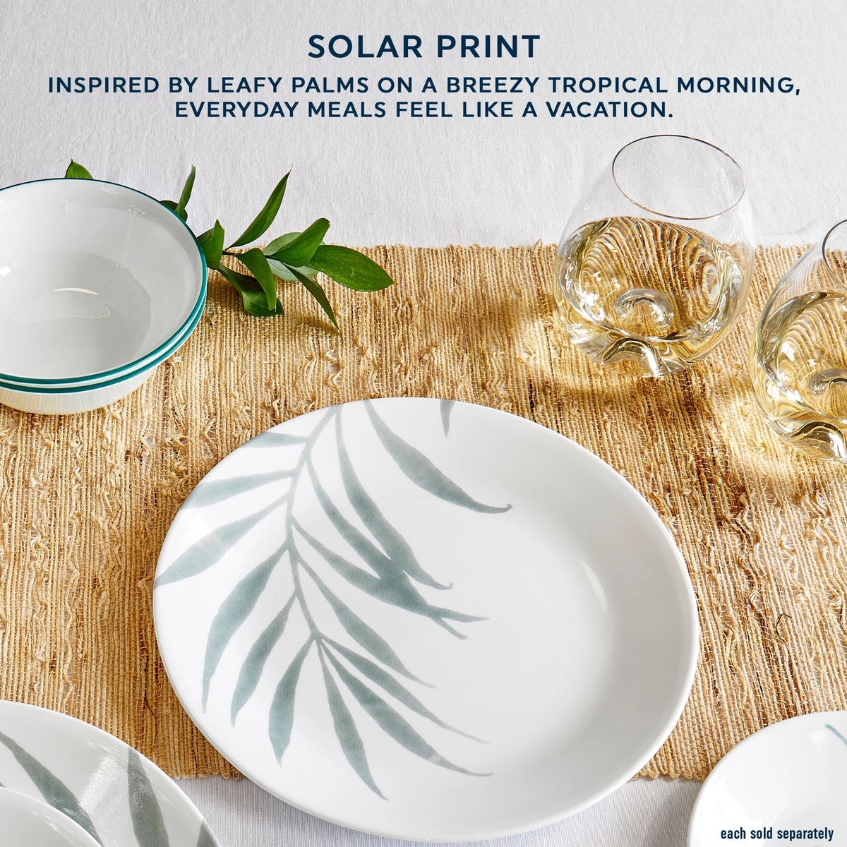 Corelle® Solar Print 10.25" Dinner Plate, EXCLUSIVE - Image 6