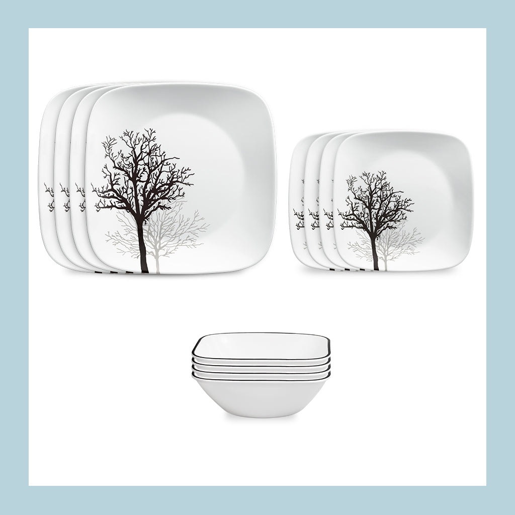 Corelle® Timber Shadows 12-piece Dinnerware Set, Service for 4 - Image 3