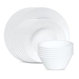 Corelle® Luxe Heritage 18-piece Dinnerware Set, Service for 6