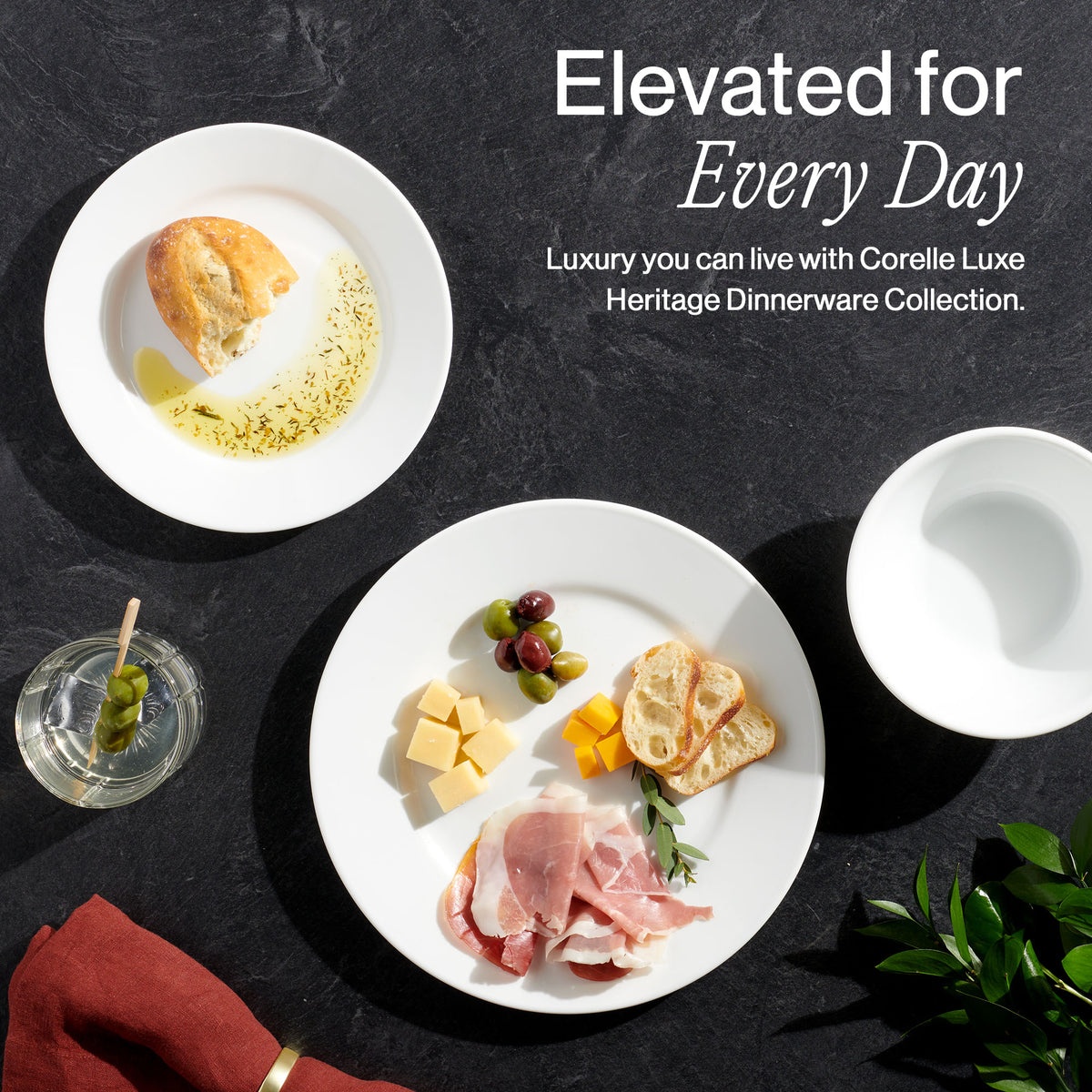 Corelle® Luxe Heritage 18-piece Dinnerware Set, Service for 6 - Image 4