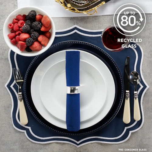 Corelle® Dazzling White Wide Rim 18pc Set, Service for 6 - Image 4