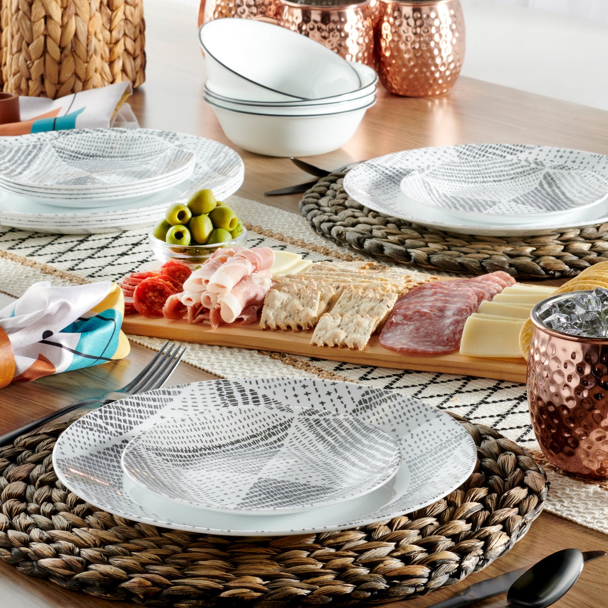 Corelle® Odisha 18-piece Dinnerware Set, Service for 6 - Image 7